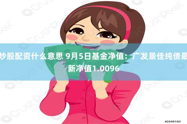 炒股配资什么意思 9月5日基金净值：广发景佳纯债最新净值1.0096