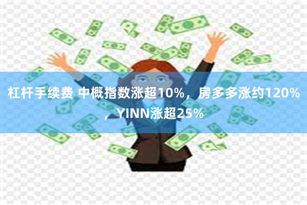 杠杆手续费 中概指数涨超10%，房多多涨约120%，YINN涨超25%