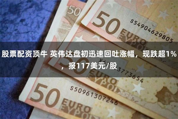 股票配资顶牛 英伟达盘初迅速回吐涨幅，现跌超1%，报117美元/股